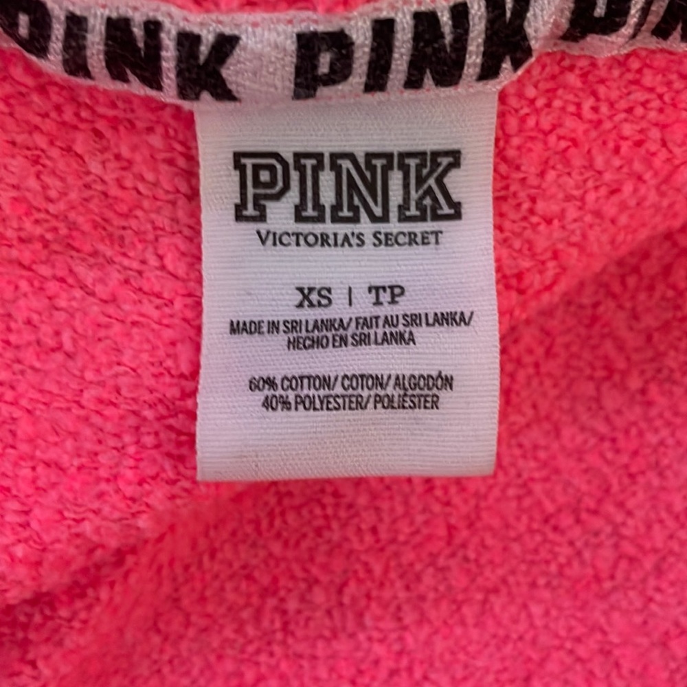 Zip up PINK sweater
